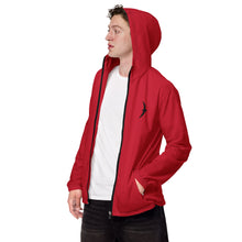 Load image into Gallery viewer, Heroic Unisex Windbreaker - Red/Black and Black/White
