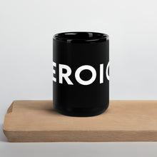 Load image into Gallery viewer, Black Glossy Heroic Mug