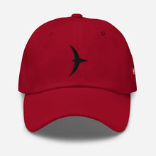 Load image into Gallery viewer, Heroic Red Unstructured "Dad" Hat