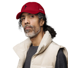 Load image into Gallery viewer, Heroic Red Unstructured "Dad" Hat