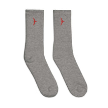Load image into Gallery viewer, Heroic Socks - White, Black, and Grey