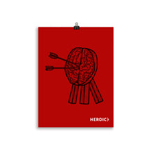 Load image into Gallery viewer, Heroic Red Posters