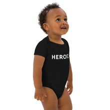 Load image into Gallery viewer, Organic Cotton Heroic Baby Bodysuit