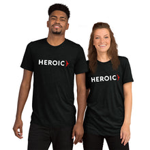 Load image into Gallery viewer, Extra Soft Heroic T-shirts - Black & Red