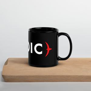 Black Glossy Heroic Mug