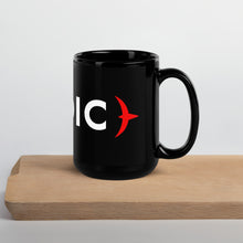 Load image into Gallery viewer, Black Glossy Heroic Mug
