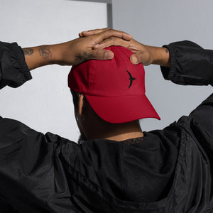 Heroic Red Unstructured "Dad" Hat