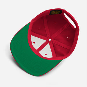 Heroic Red Snapback Hat