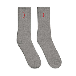 Heroic Socks - White, Black, and Grey