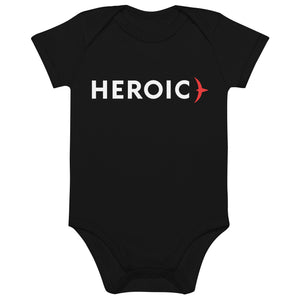 Organic Cotton Heroic Baby Bodysuit