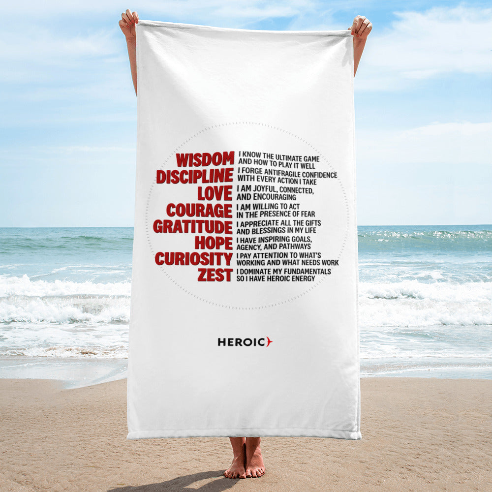 Heroic Virtues Towel