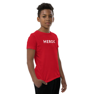 Youth Short Sleeve Heroic Red T-Shirt